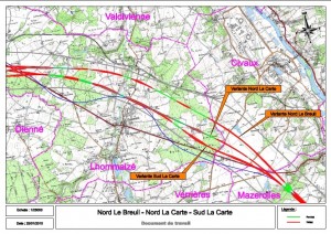 LGV PL - N ou S La Carte et N Le Breuil LGV PL - N ou S La Carte et N Le Breuil